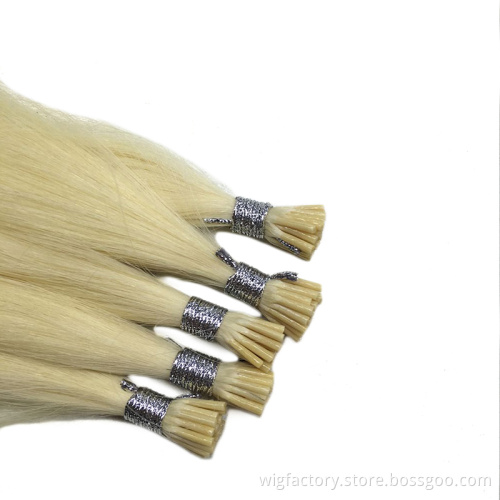 High Quality Cuticle Aligned I Tip Human Hair Extensions Remy,Wholesale Best Sale Hair Extension Human Hair